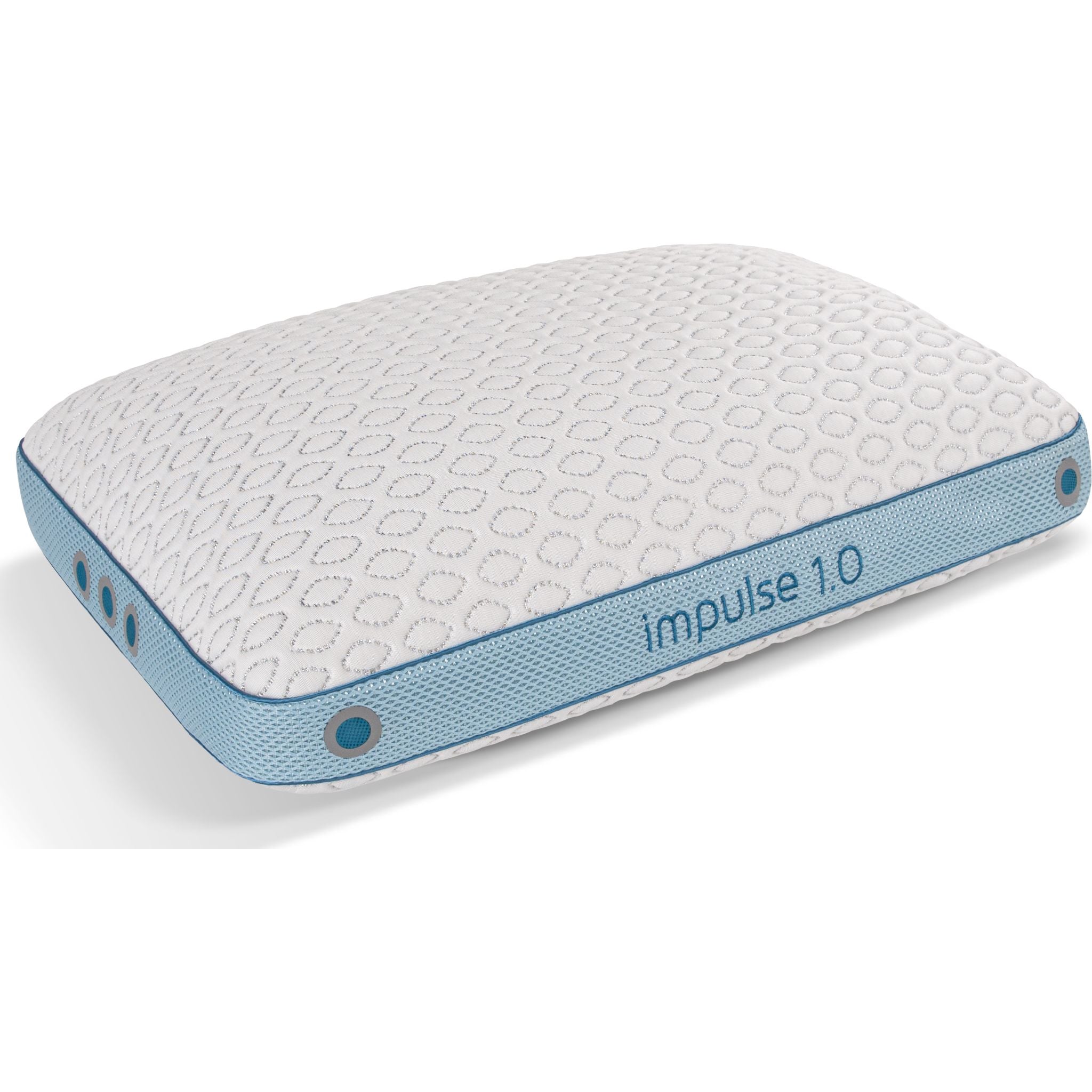 Bedgear Impulse Pillow - Cooling Memory Foam Pillow for Side, Back & Stomach Sleepers - Breathable & Supportive for Hot Sleepers - Perfect for Home, Travel & Guest Rooms