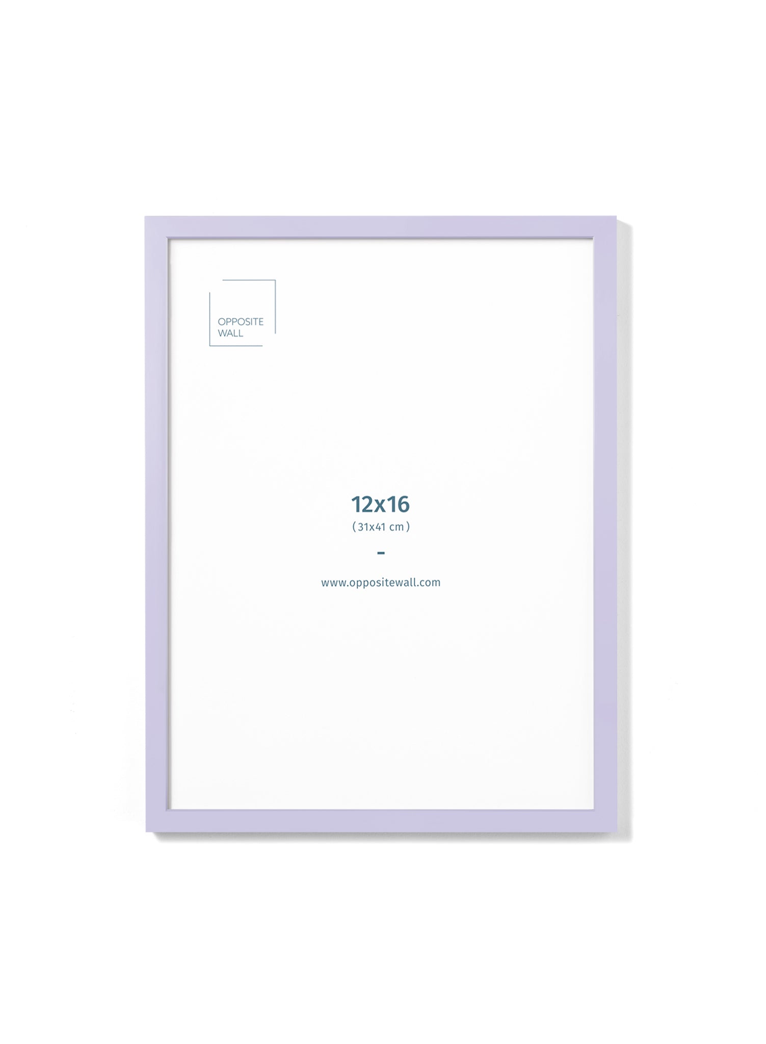 12x16 Inch Lilac Wood Picture Frame (31x41 cm) - Elegant Wall Decor for Photos, Artwork, and Home Office Display