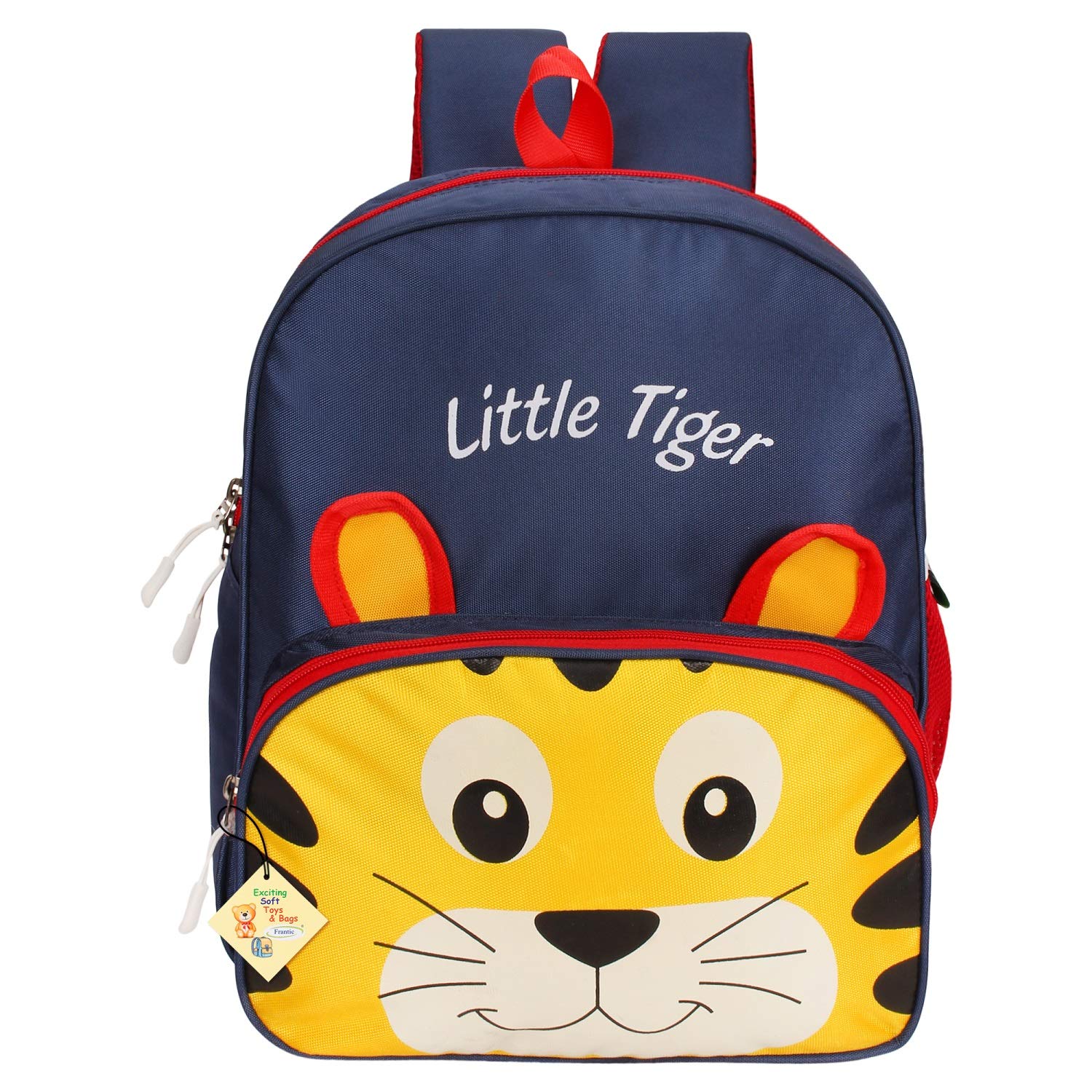 Cute Cartoon Animal Velvet Plush Backpack for Kids 2-5 Years - Soft School Bag for Boys & Girls, Preschool, Nursery, Travel & Picnic | Perfect for Daycare, Outings & Light Travel