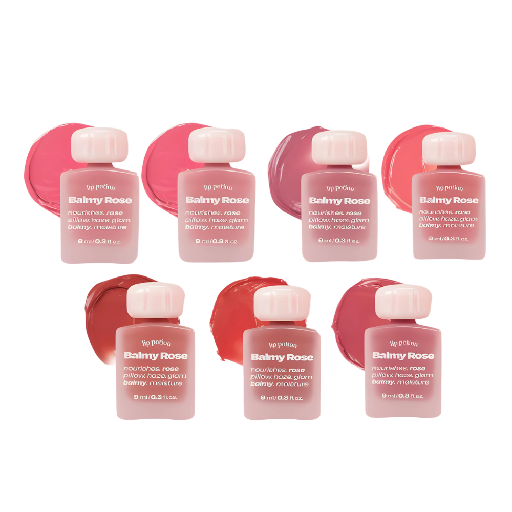 Alternative Stereo Lip Potion Balmy Rose 9ml - Hydrating Tinted Lip Balm for Dry Lips, Natural Moisturizing & Plumping - Perfect for Daily Use, Makeup Looks & On-the-Go Touch Ups