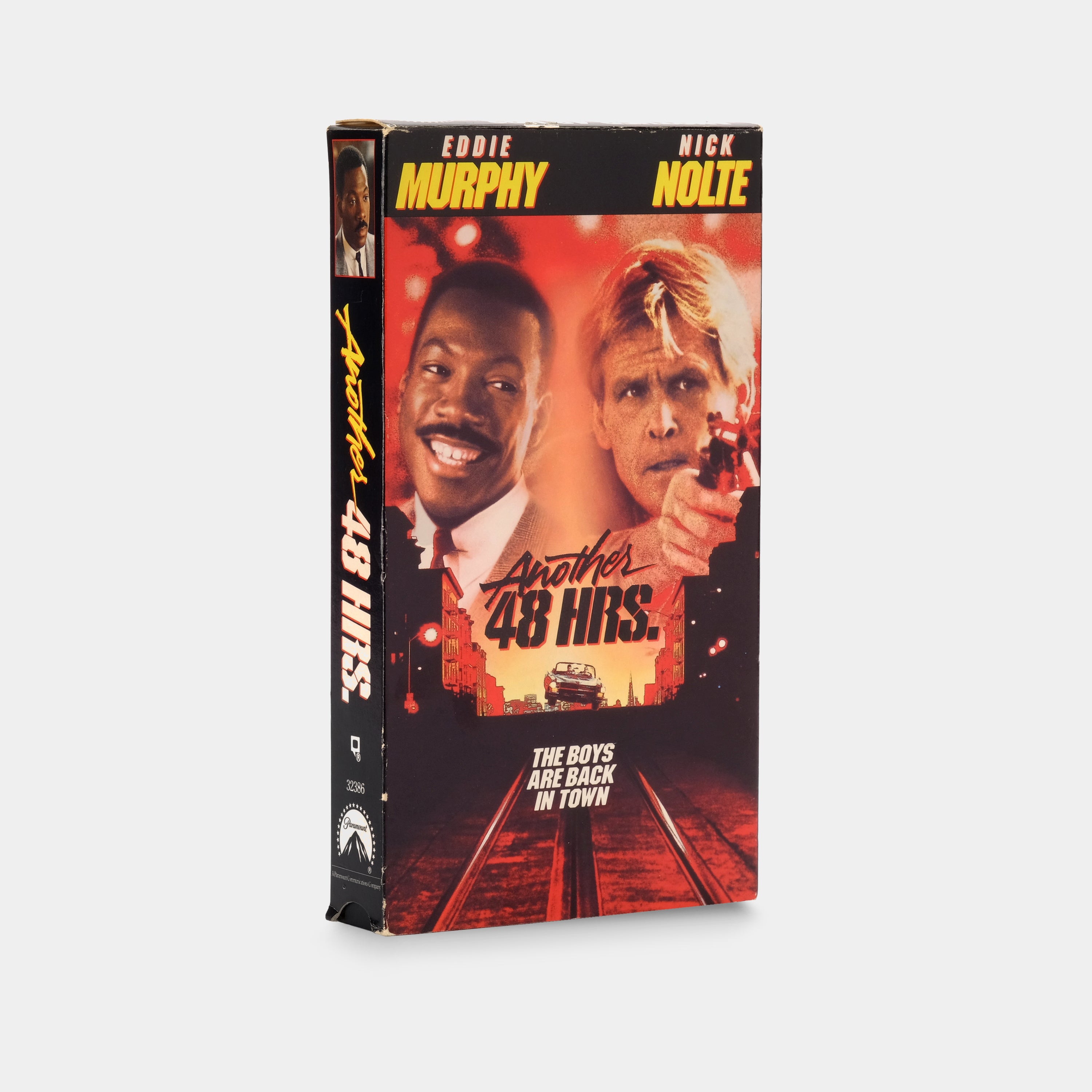 Another 48 Hours VHS Tape - Classic 1980s Action Movie with Eddie Murphy - Perfect for Movie Collectors & Nostalgic Home Entertainment