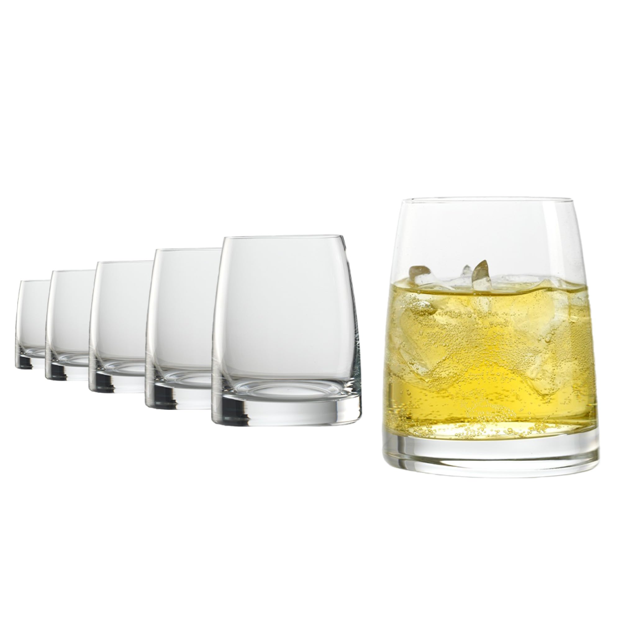 Premium Stölzle Lausitz 6-Piece Glass Tumbler Set - 8.5oz Whiskey, Tequila & Juice Glasses - Dishwasher Safe Crystal Clear Drinking Cups - Perfect for Cocktail Parties, Home Bars & Everyday Use