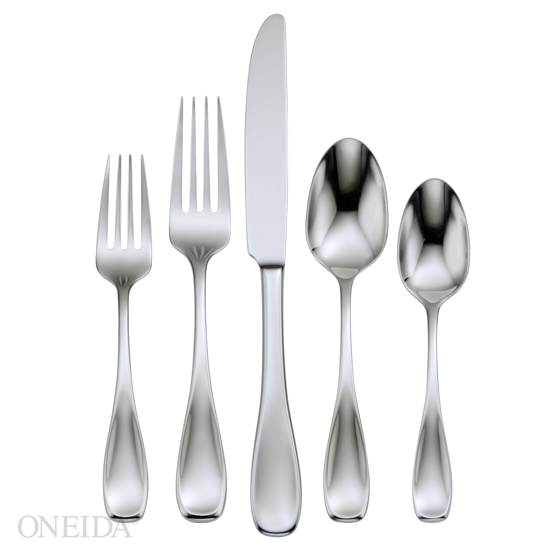 Premium Voss 45-Piece Stainless Steel Flatware Set - Service for 8 - Elegant Dining Utensils for Everyday Use & Special Occasions - Dishwasher Safe Silverware for Home, Restaurant & Wedding