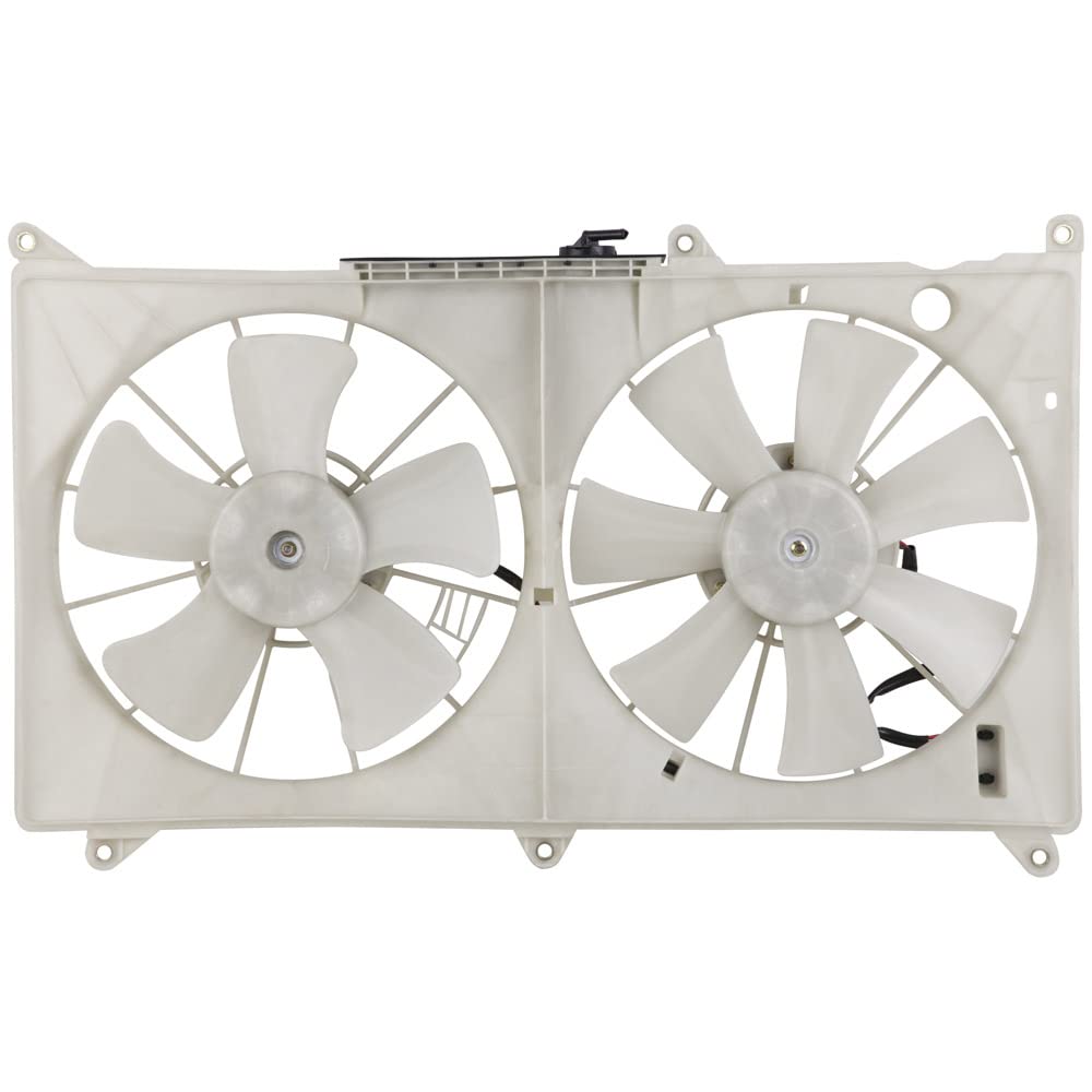 Dual Cooling Fan Assembly for Lexus GS300 GS400 GS430 (1998-2004) - OEM Replacement Part 19-20356AN - BuyAutoParts - Perfect for Engine Cooling & Overheating Prevention