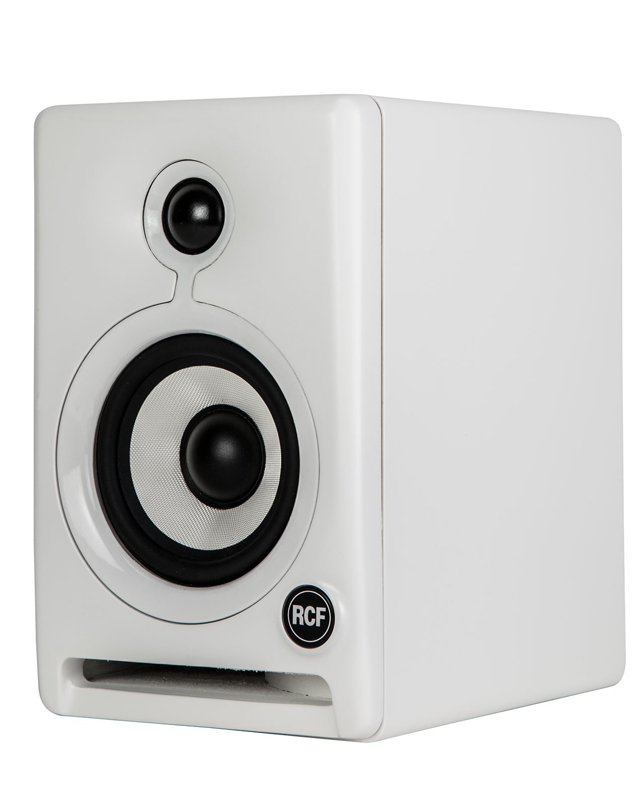 RCF Studio Monitor Speaker - Professional Audio Monitor for Music Production, DJing & Home Studios (Black) | Perfect for Recording, Mixing & Mastering