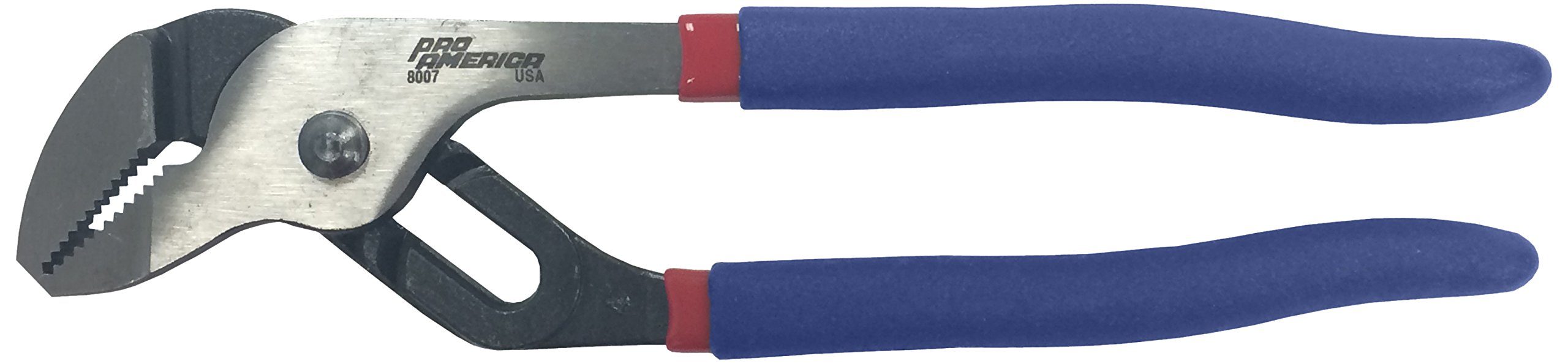Pro America 8007 7-Inch Groove Joint Pliers - Heavy Duty Locking Wrench for Plumbing, Automotive & DIY Repairs | Perfect for Pipe Fittings, Mechanical Work & Home Improvement Projects