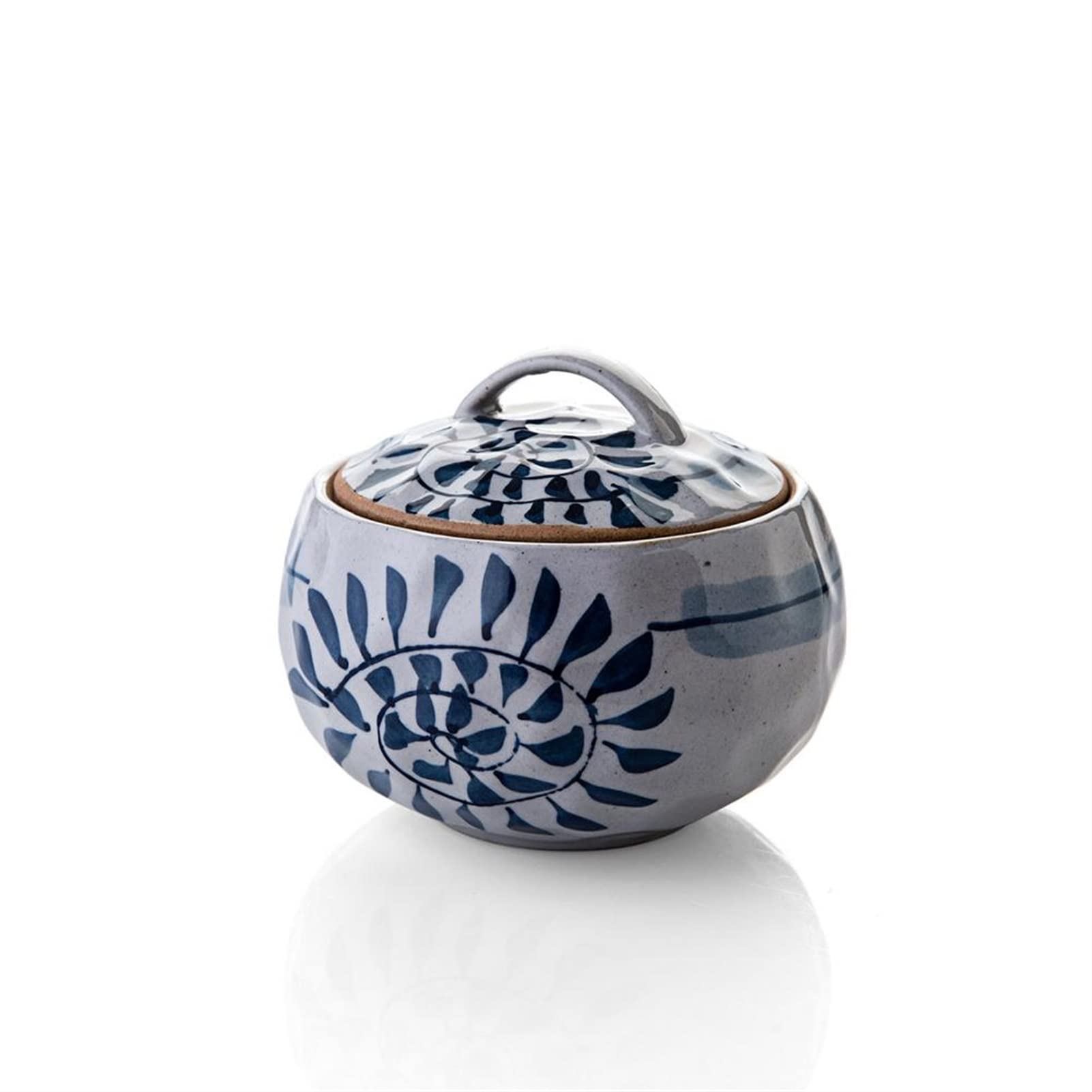 Premium Ceramic Casserole Dish - 2.5QT Oven Safe Soup Pot, Stew Pot & Frying Pan with Lid, Kitchen Cookware for Baking, Roasting & Serving (Color: Blue) - Perfect for Family Dinners, Holiday Meals & Restaurant-Style Presentation
