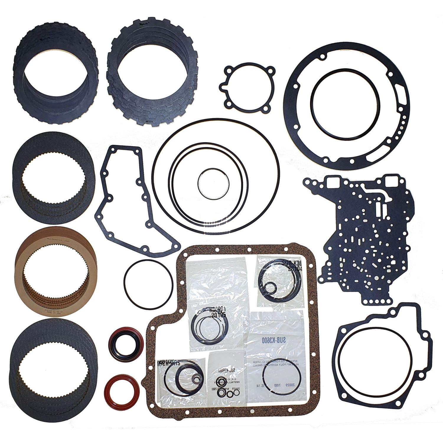 Master Rebuild Kit for C6 Transmission - Complete Overhaul Kit with Frictions & Steels | Perfect for High-Performance & Classic Car Restoration