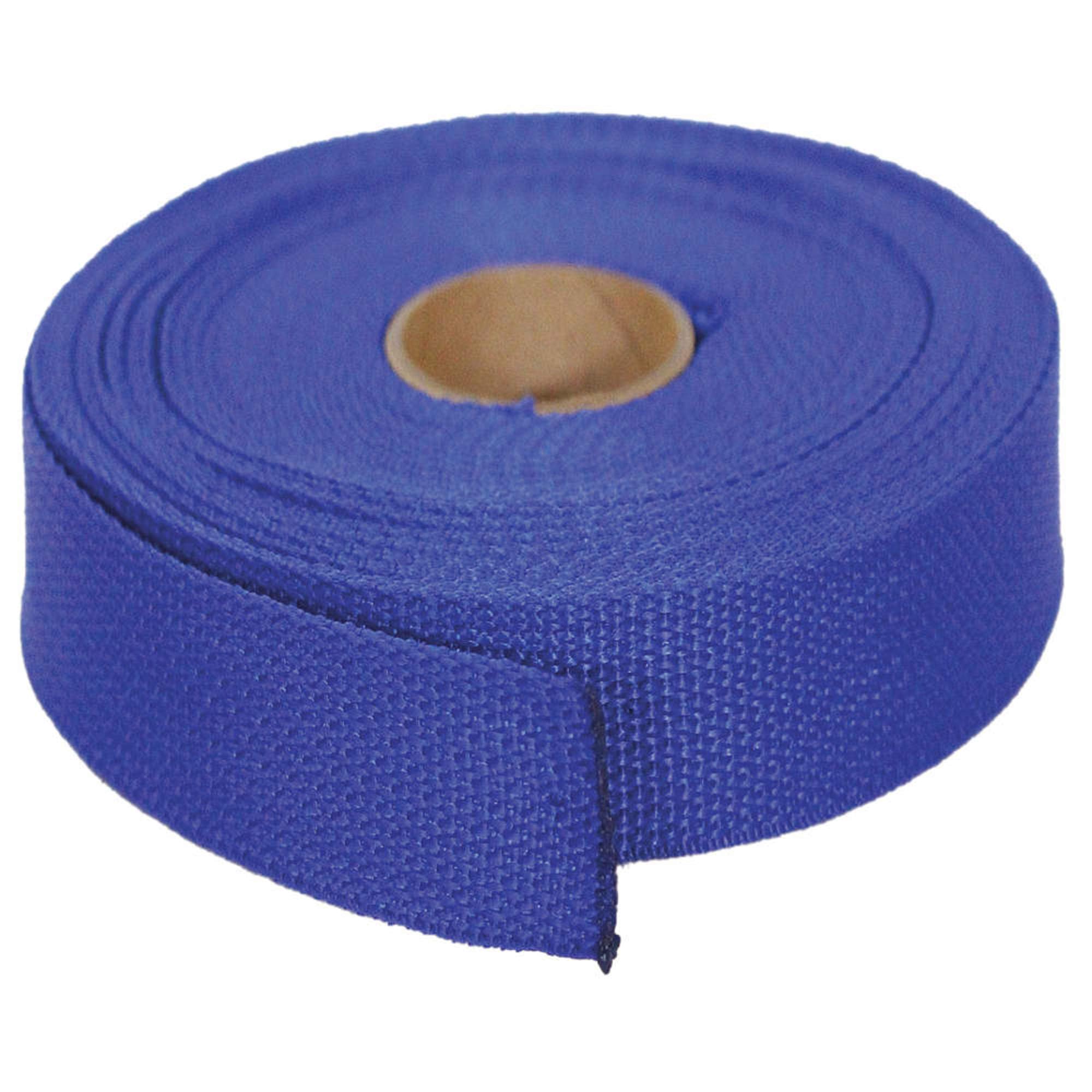 Heavy Duty 1 Inch x 51 Feet Nylon Webbing Straps - 500 lb Capacity - Bulk Polyester Webbing for Camping, Hiking, DIY Projects & Outdoor Gear Repair