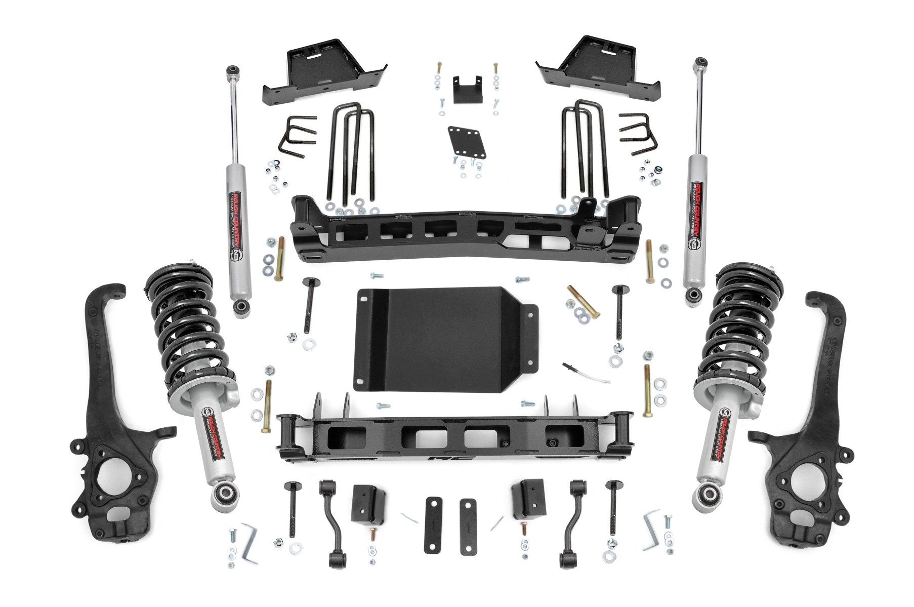 6 Inch Lift Kit for Nissan Titan 2WD/4WD (2004-2015) - Heavy Duty N3 Struts - Off-Road Suspension Upgrade - Perfect for Truck Enthusiasts & Off-Road Adventures