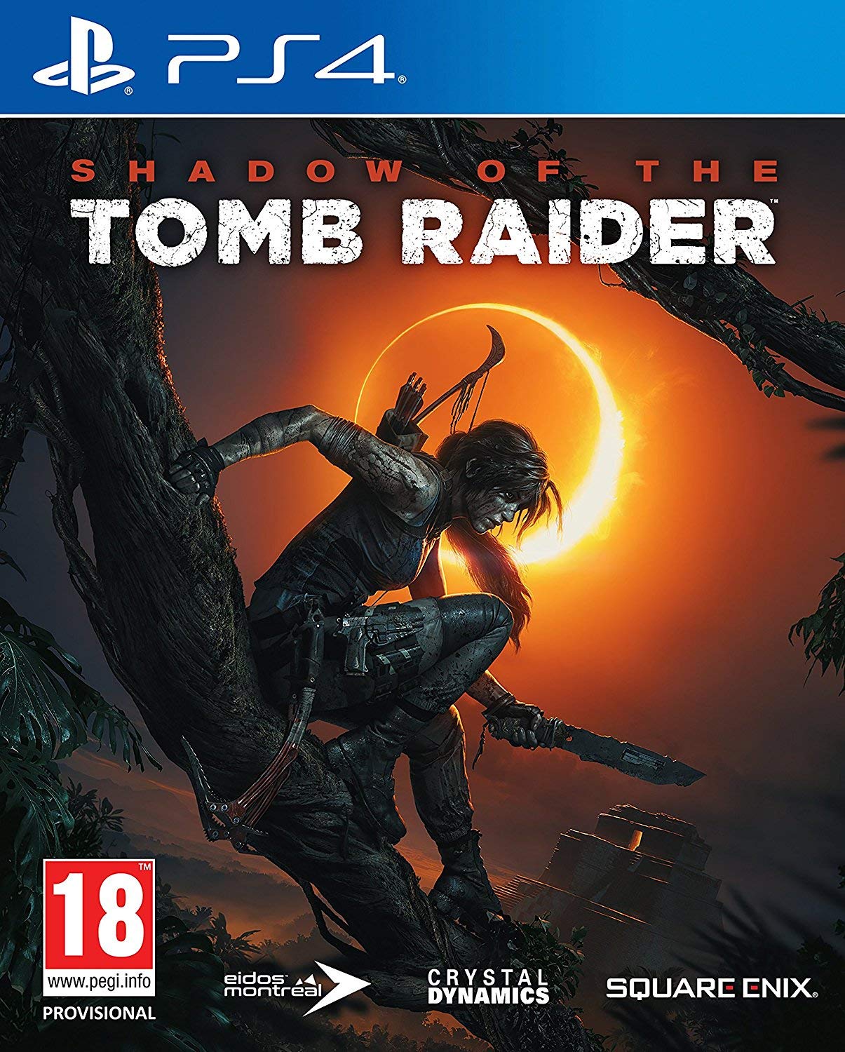 Shadow of The Tomb Raider PS4 Game - Standard Edition Multilingual | Action-Adventure Video Game for PlayStation 4 | Perfect for Fans of Lara Croft & Exploration Games