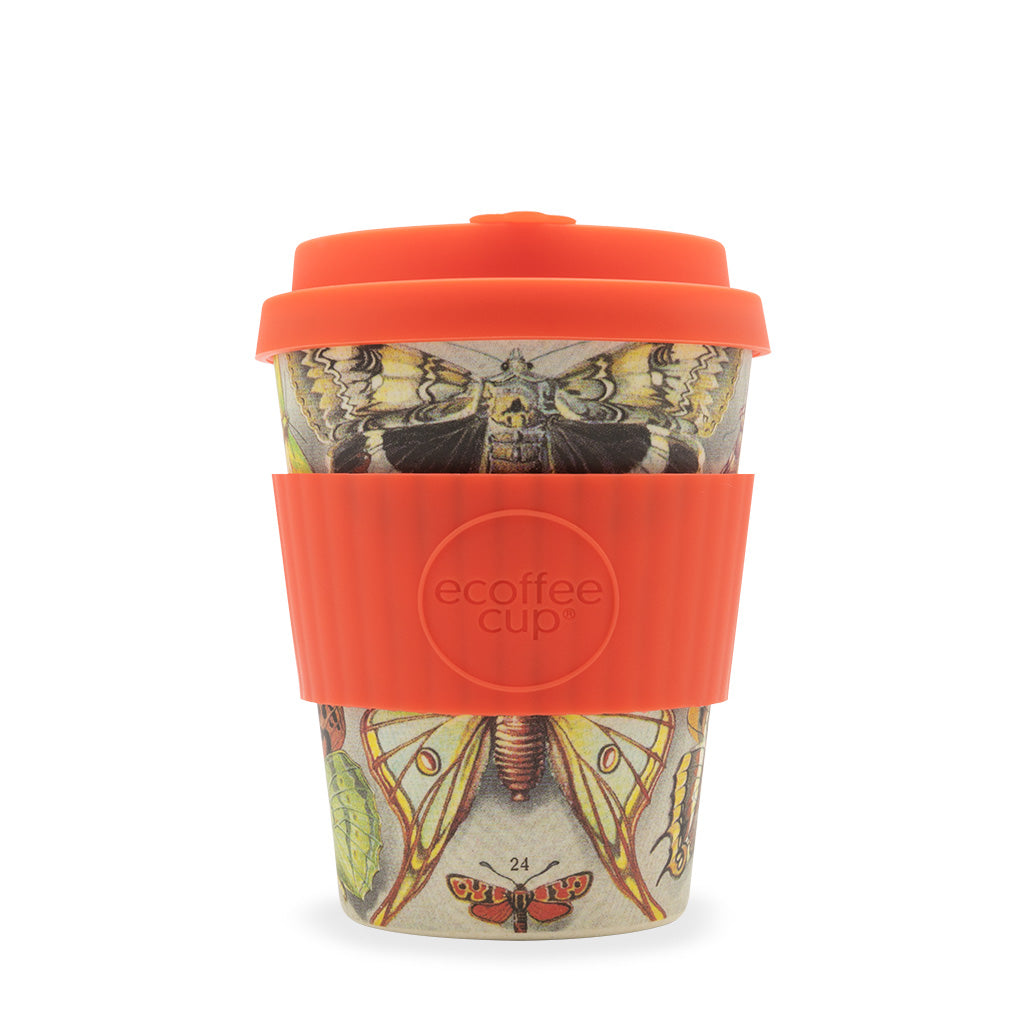 Eco-Friendly Farfalle Reusable Coffee Cup - Perfect for Travel, Office & Sustainable Lifestyle