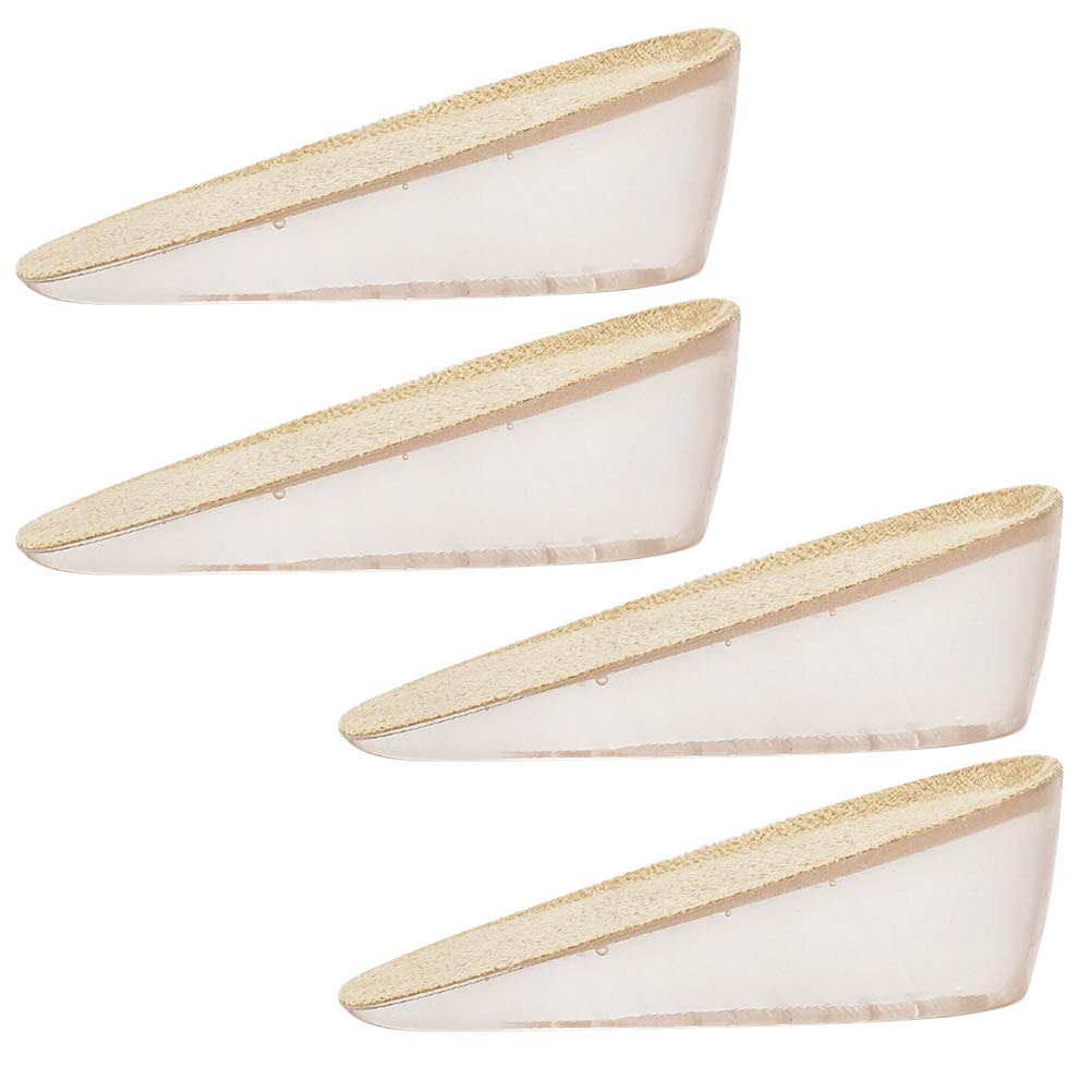 DOITOOL 2 Pairs Invisible Insoles for Women - 3.5cm Height Increase, Cushioned & Comfortable Shoe Pads for All-Day Wear - Perfect for Work, Dating & Special Occasions
