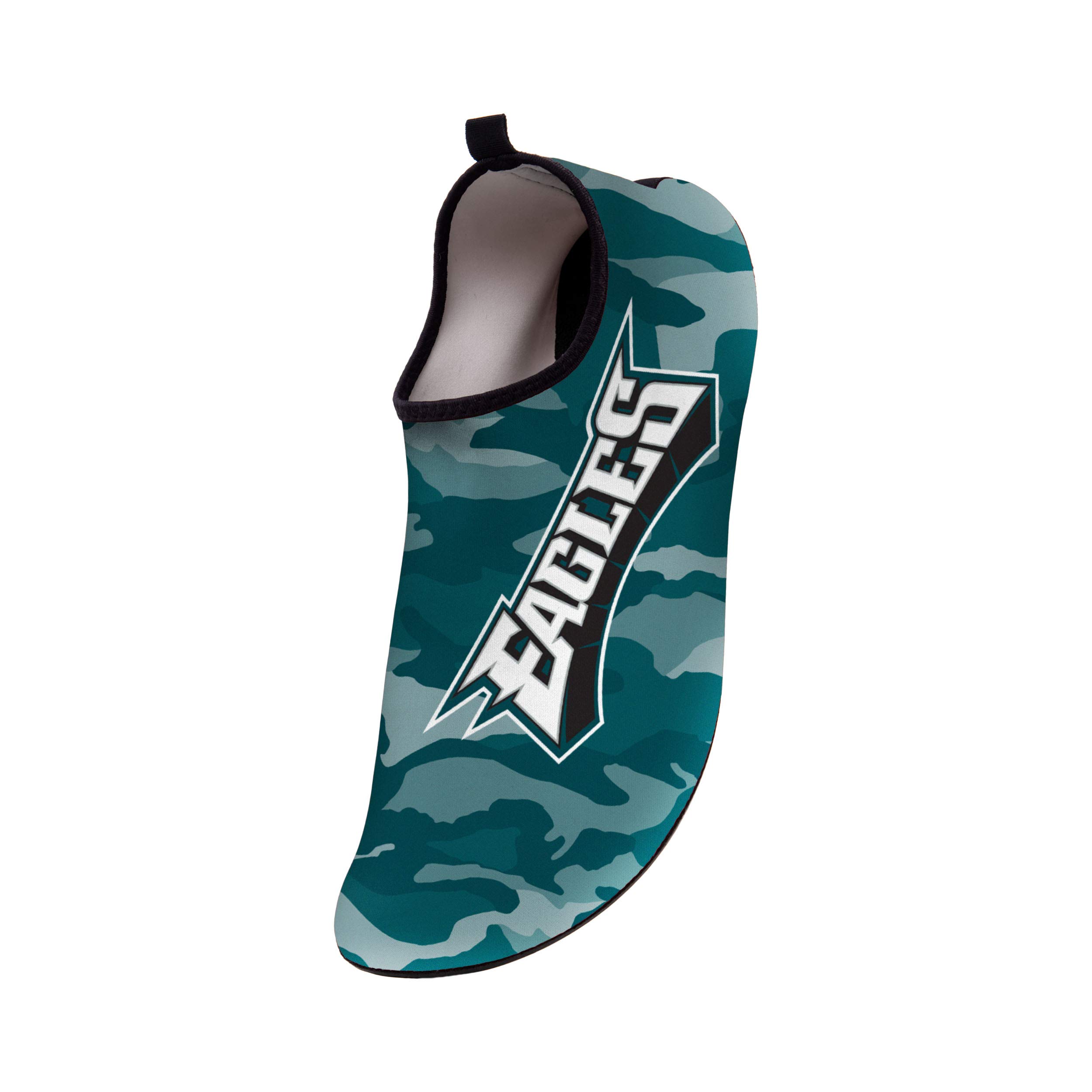 FOCO Men's NCAA & NFL Team Camo Water Shoes - Quick-Dry Aqua Socks for Beach, Pool & Water Sports | Lightweight & Comfortable Swim Shoes for Men