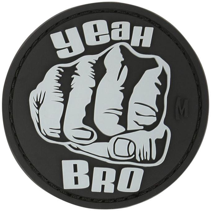 Bro Fist Morale Patch - Tactical Embroidered Patch for Military, Police, Firefighters & Outdoor Enthusiasts - Perfect for Vests, Jackets, Backpacks & Gear Customization