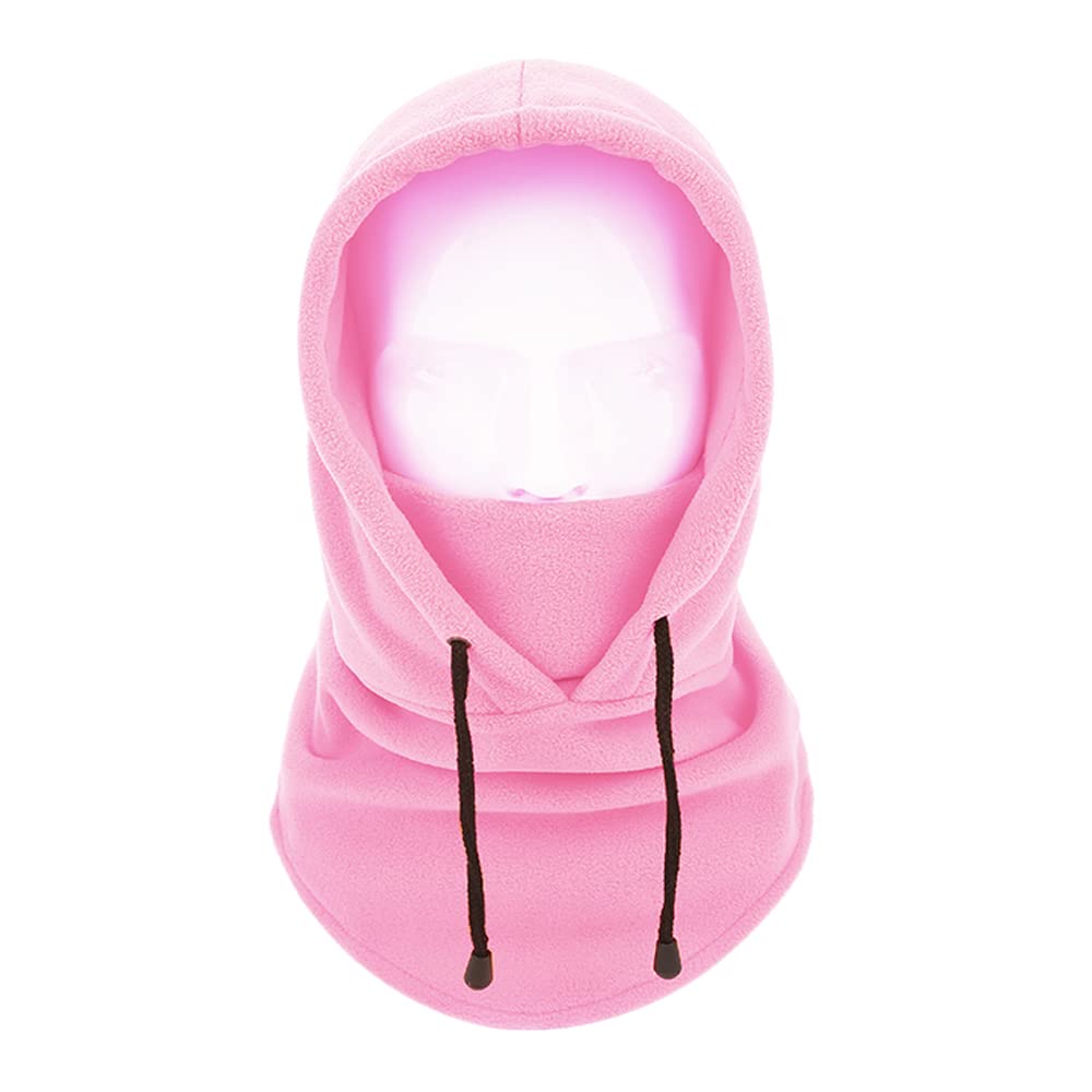 Windproof Fleece Balaclava Ski Mask - Cold Weather Face Cover for Motorcycle Riding, Skiing & Winter Sports - Warm Hooded Cap for Outdoor Activities
