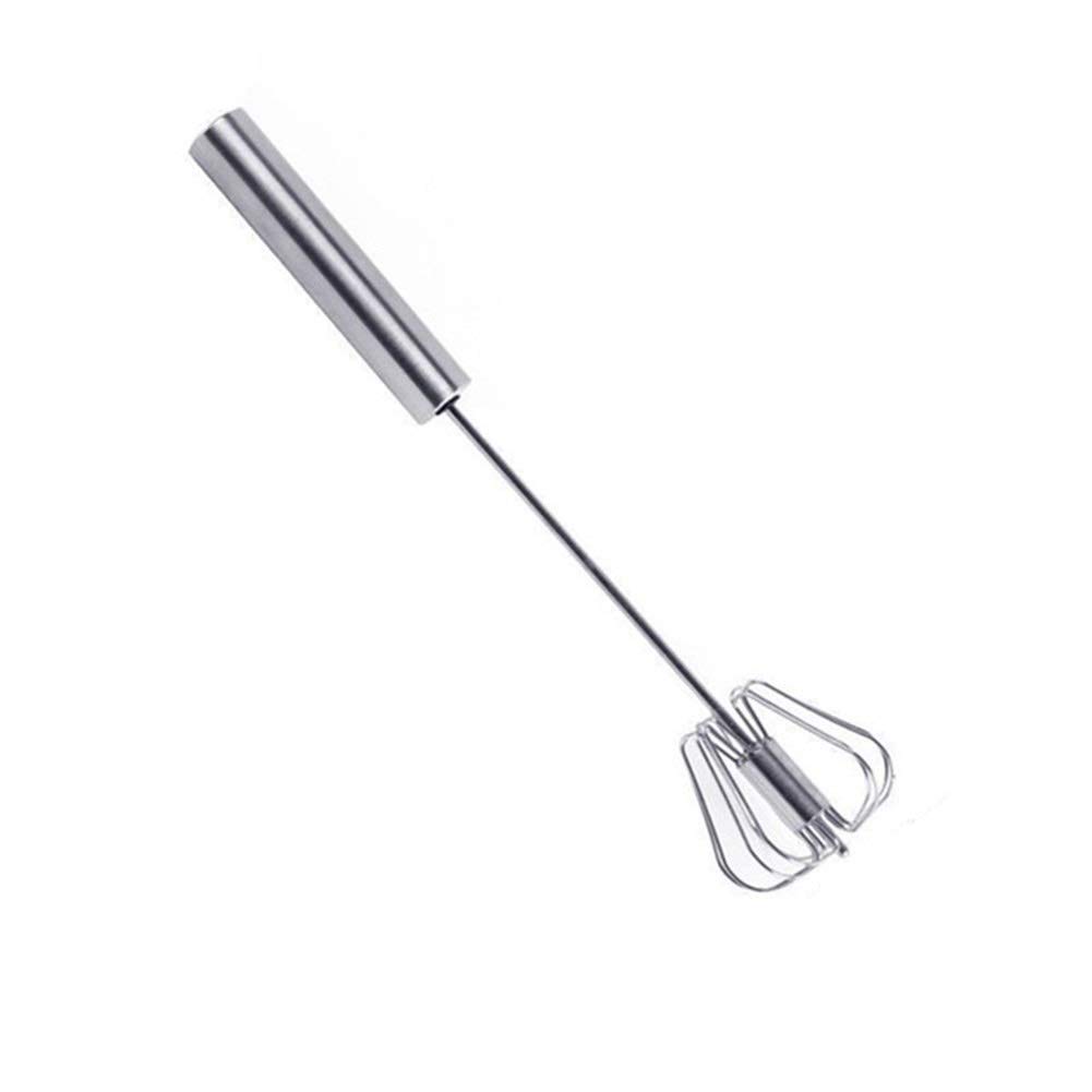 Stainless Steel Egg Beater Hand Whisk - Kitchen Mixer for Baking, Cream & Butter - Durable Cooking Utensil for Cake, Pancakes & Desserts - Perfect for Home Bakers & Professional Chefs