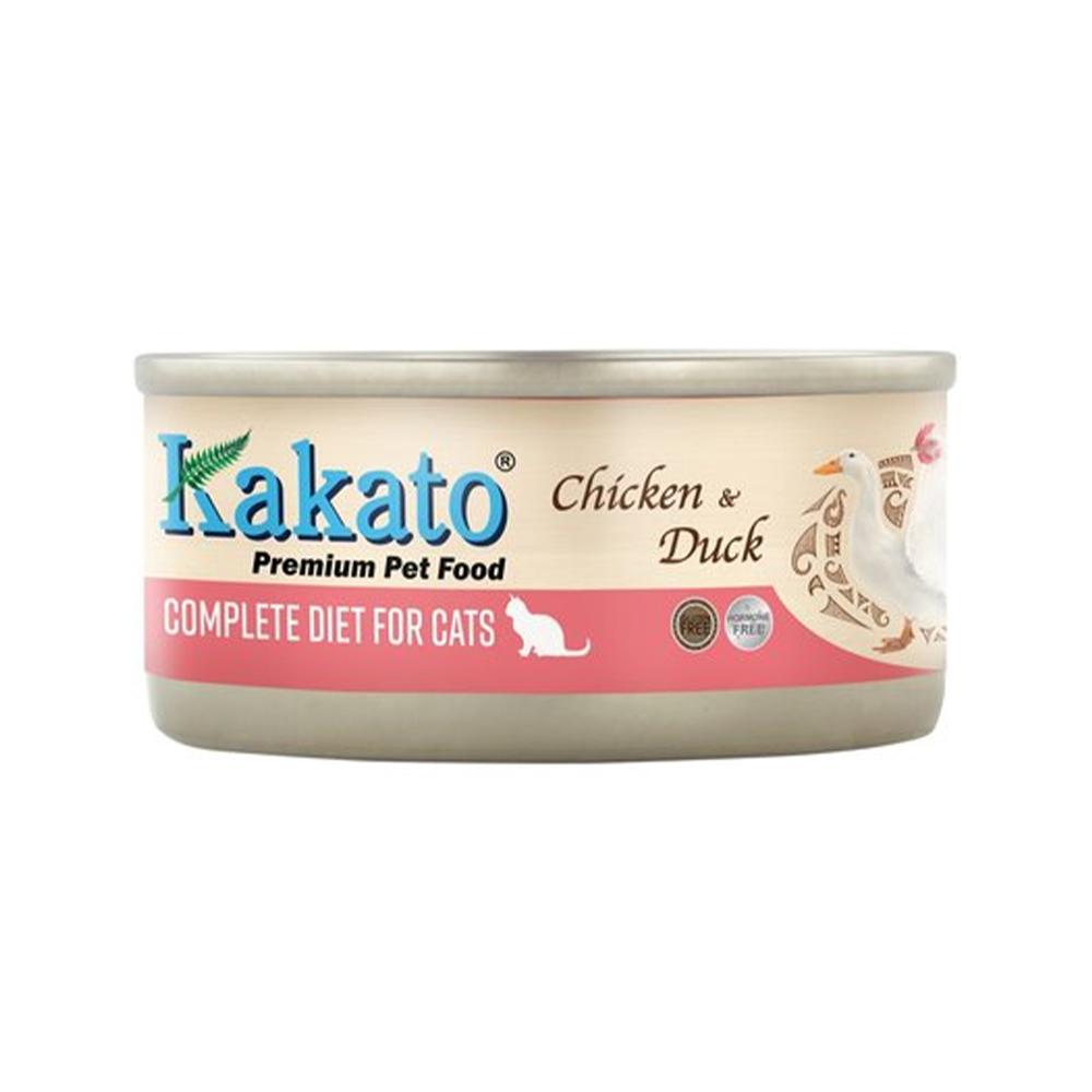 Premium Grain-Free Chicken & Duck Recipe Cat Food - Complete & Balanced Diet for Adult Cats - Wet Canned Cat Food for Weight Control & Digestive Health | Ideal for Indoor Cats & Picky Eaters