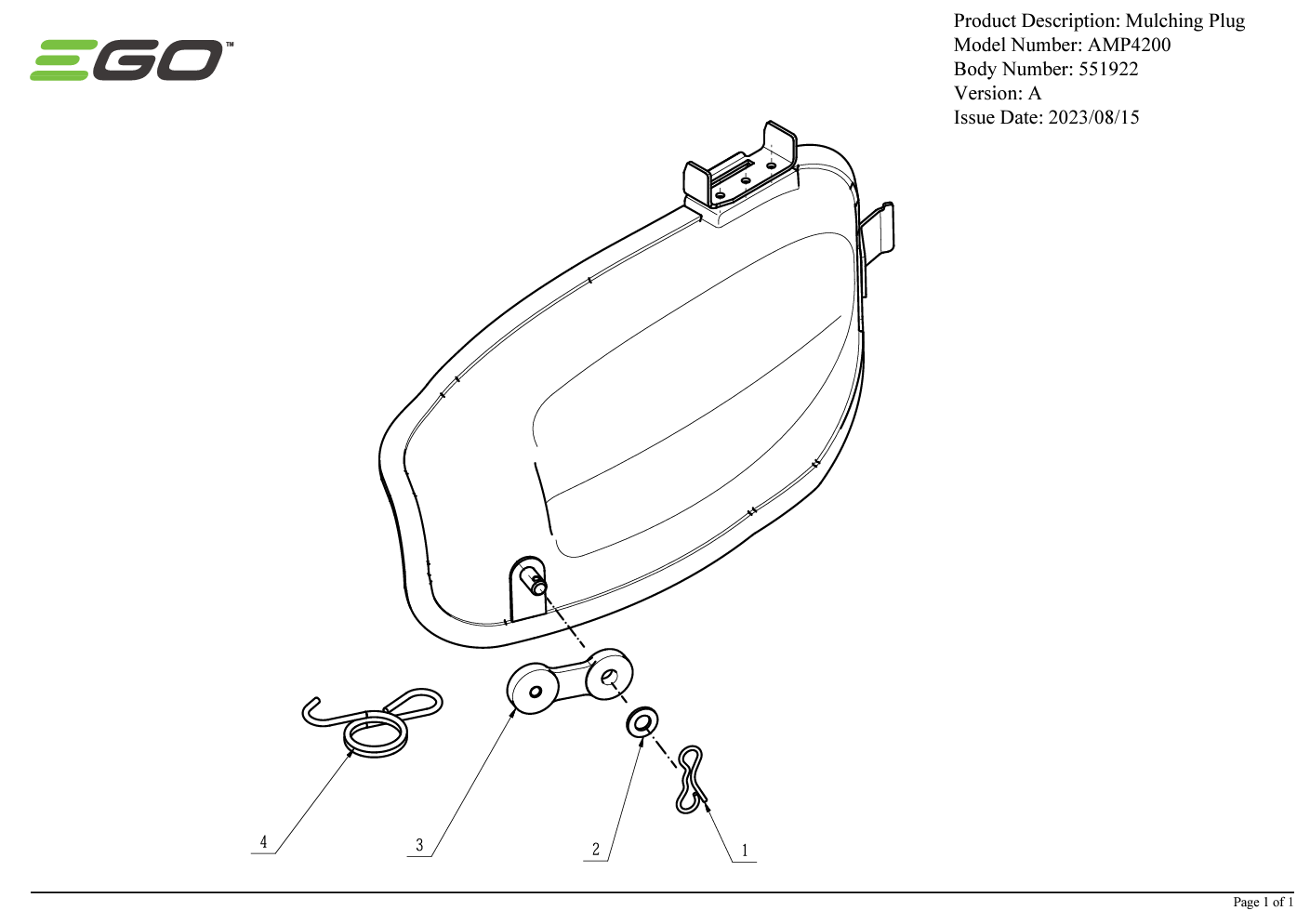 AMP4200 Parts Diagram - Complete Replacement Parts Guide for AMP4200 | Perfect for DIY Repairs & Maintenance