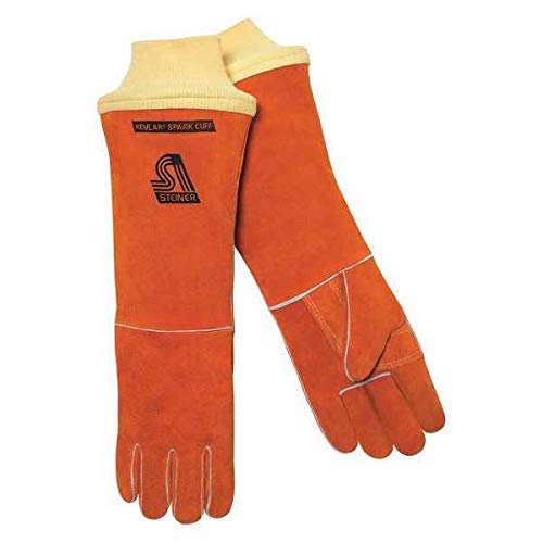 Heat Resistant Welding Gloves for Stick Welding - Large Size, 18