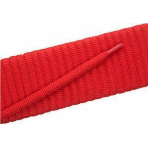 Premium Oval Athletic Shoelaces - Red (2 Pair Pack) | Durable & Non-Slip for Running, Basketball & Workout Shoes | Perfect for Sports & Casual Wear