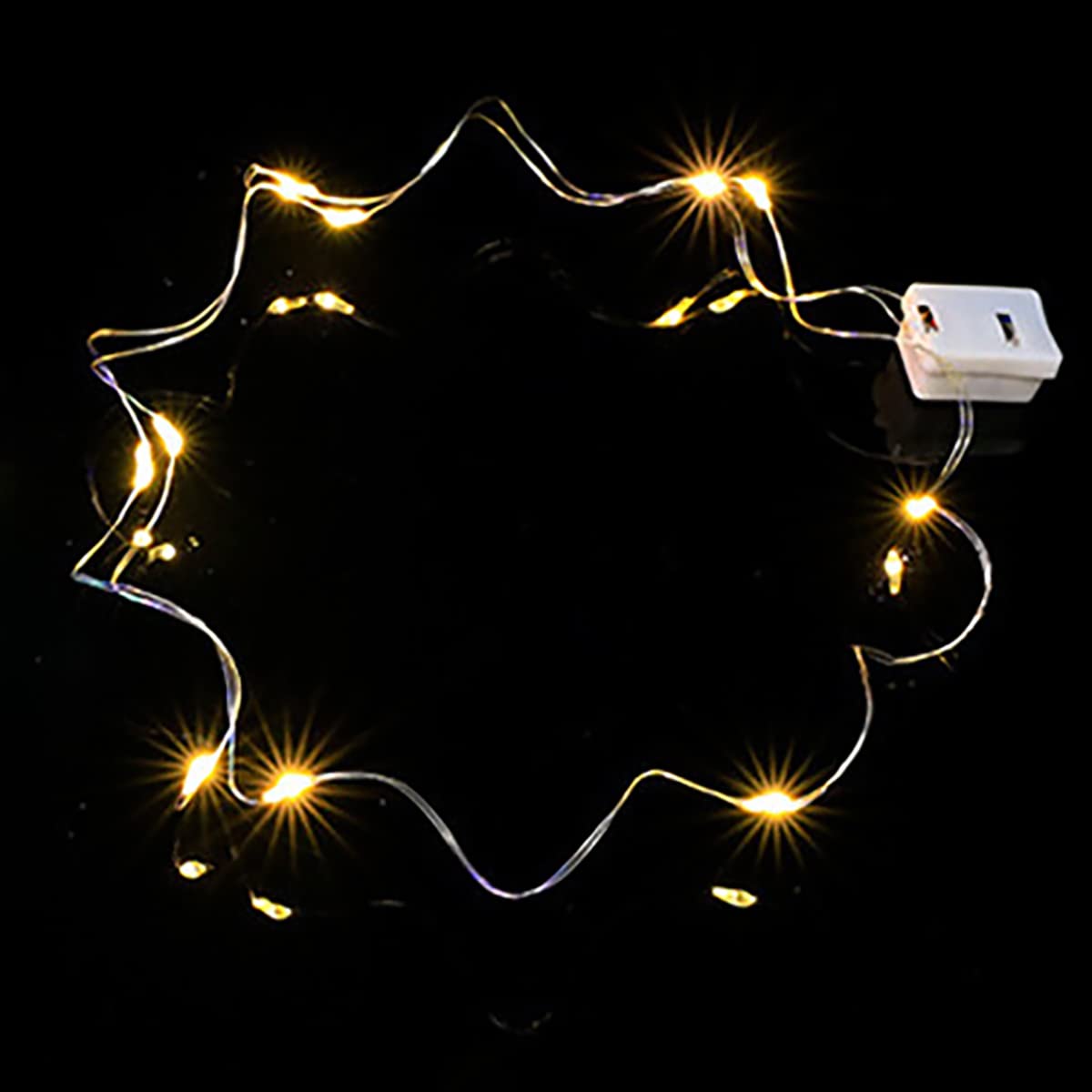 10 Pack Copper Wire Fairy Tale Lanterns - Flexible Bendable DIY Craft Wire for Plant Vases, Bouquets, Swords, Home Decor & Party Lighting | Perfect for Weddings, Gardens and Fantasy-Themed Events