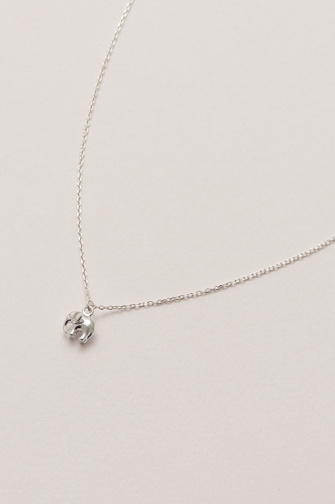 Elephant Charm Necklace - Sterling Silver Animal Jewelry for Women, Gift for Her - Perfect for Everyday Wear, Special Occasions & Boho Fashion