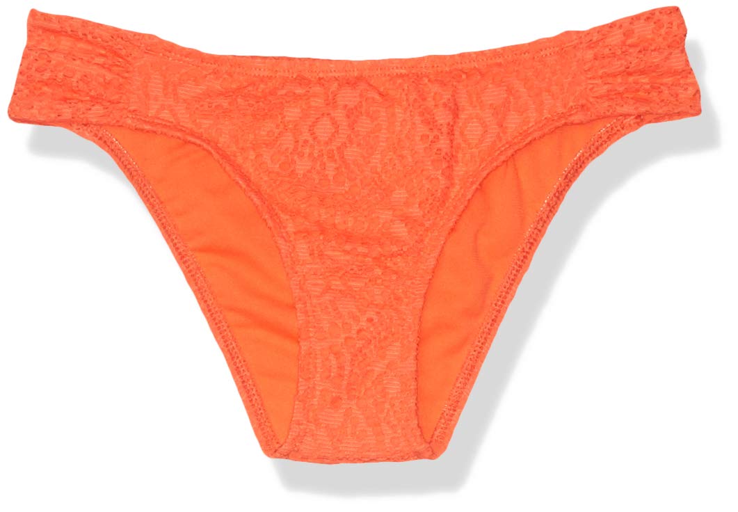 Bikini Lab Junior's Desert Rows Scrunch Hipster Bottom - Trendy High Waisted Swimwear for Teens | Perfect for Beach Vacations, Pool Parties & Summer Getaways
