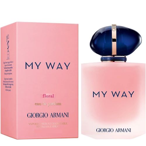 Armani My Way Floral Eau de Parfum 90ml for Women - Long Lasting Floral Scent, Perfect for Date Nights & Special Occasions