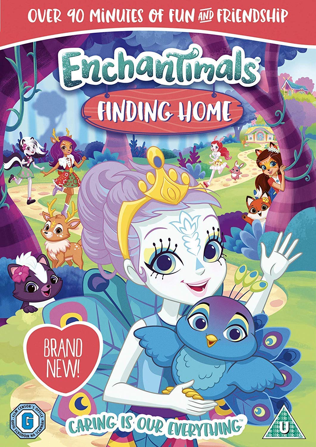 Enchantimals Finding Home DVD (2019) - Kids Animated Movie for Family Movie Night & Children's Entertainment