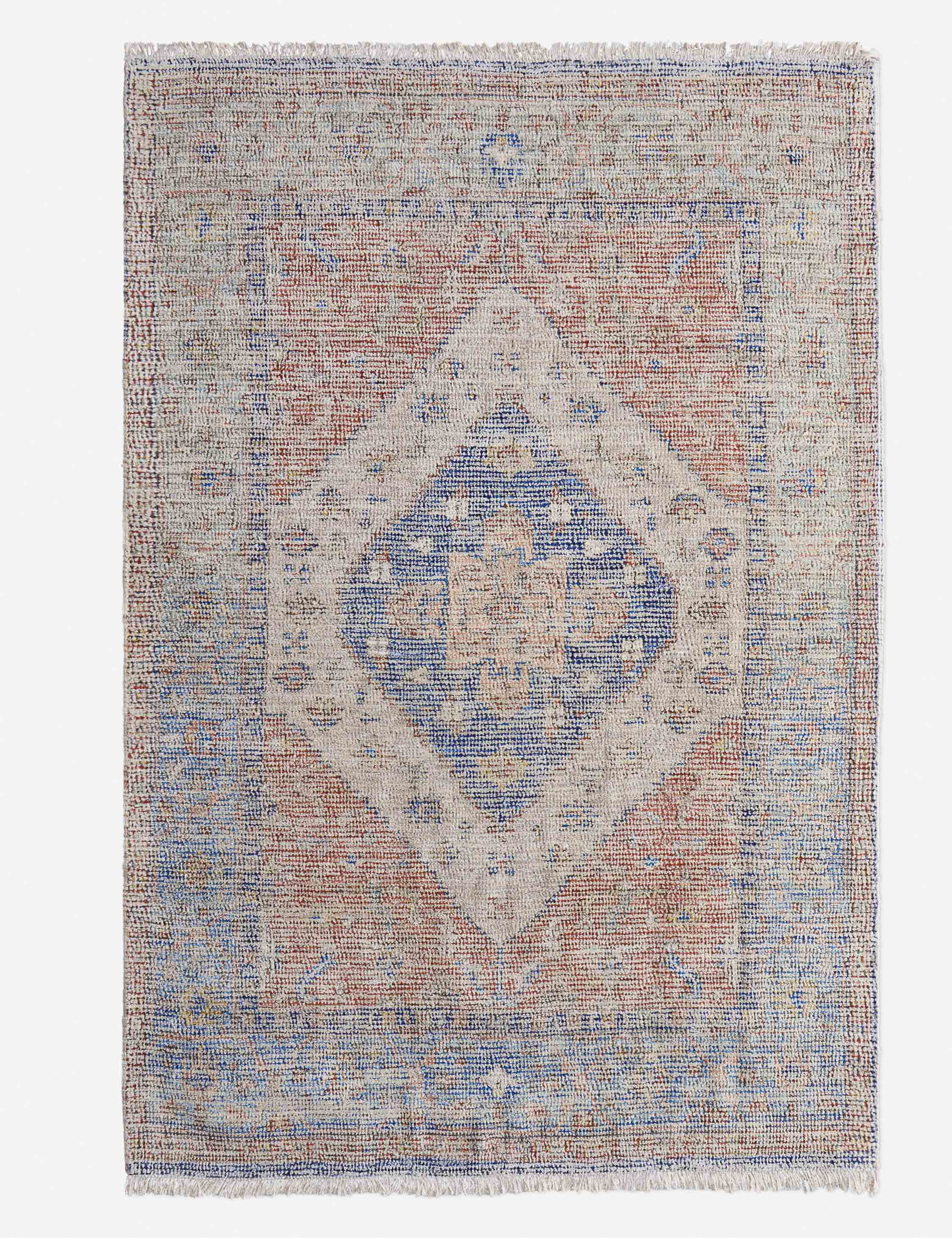 Anka Handwoven Wool Blend Rug - Soft & Durable Area Rug for Living Room, Bedroom, or Office - Eco-Friendly Home Decor