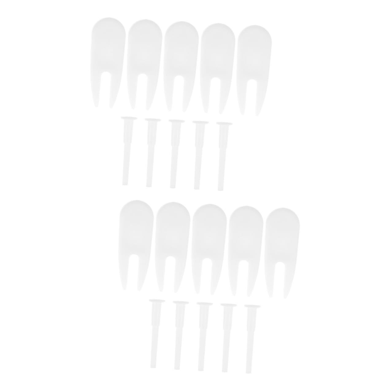 BESPORTBLE 20-Pack Exercise Ball Plugs - Air Plug Adapter for Yoga, Workout & Fitness Balls - Durable PP Plastic Stoppers with Remover Tool - Perfect for Gym, Home Workouts & Ball Maintenance