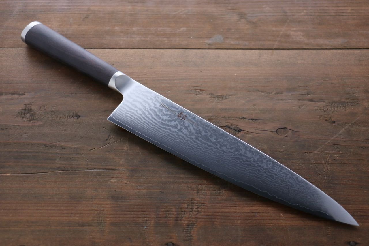 Premium Miyako AUS8 33-Layer Damascus Gyuto Chef Knife 240mm - High Carbon Stainless Steel Japanese Kitchen Knife for Professional Chefs & Home Cooking - Perfect for Slicing, Dicing & Meat Cutting