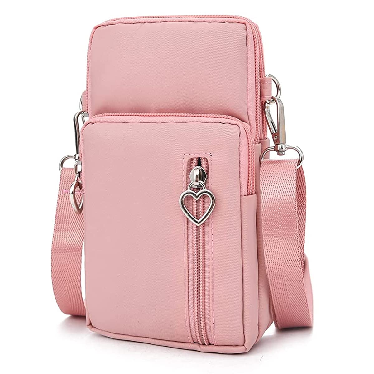PALAY® Women's Crossbody Phone Bag with Earphone Hole - Mini Wallet Shoulder Purse for iPhone & Samsung Up to 7.2