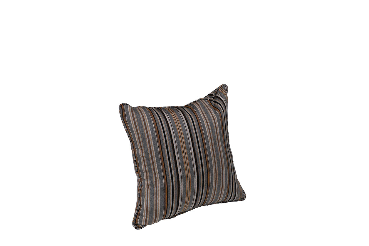 Berlin Gardens 15 x 15 Inch Decorative Throw Pillow with Corded Edge - Perfect for Sofa, Bed, Couch & Home Decor