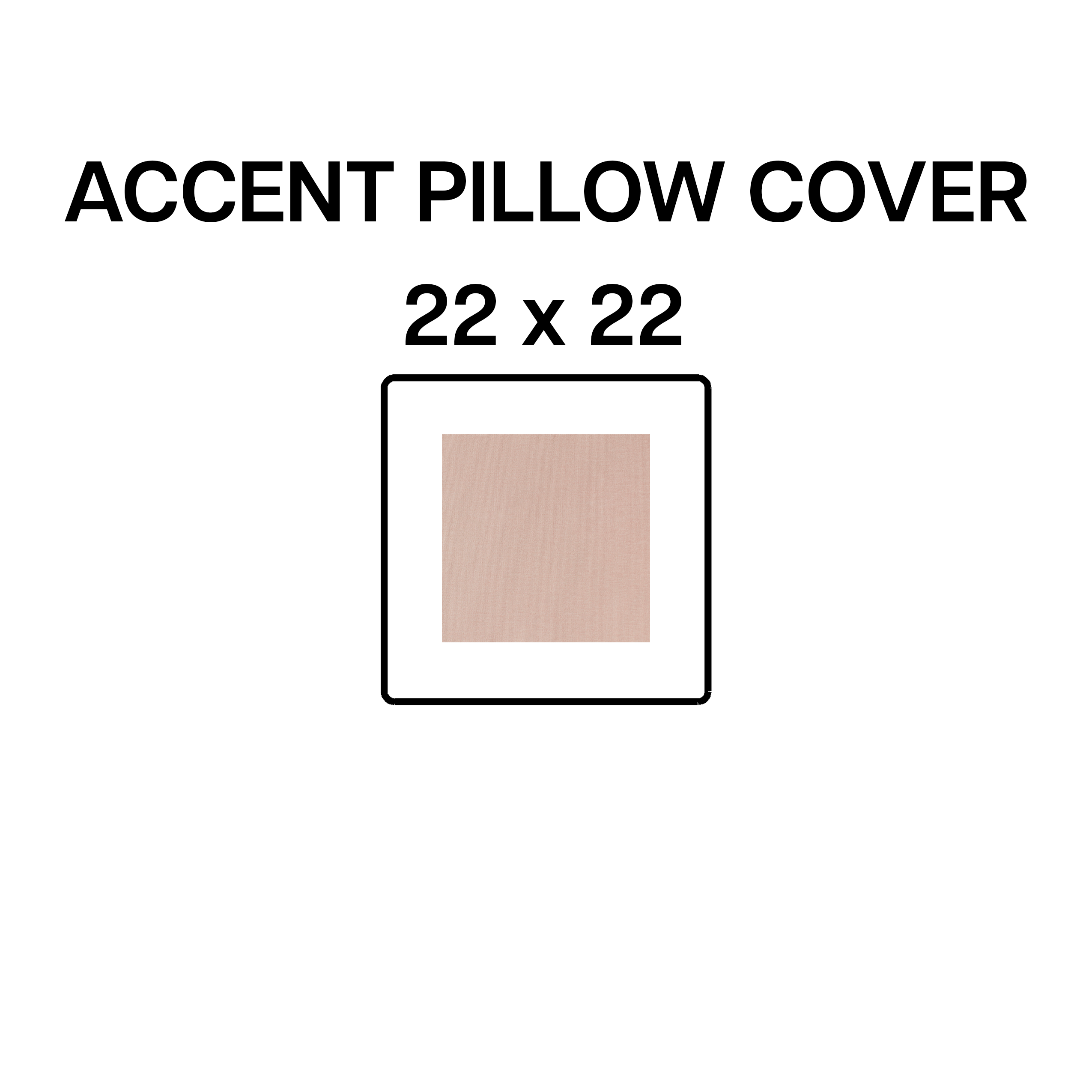 22x22 Inch Peony Floral Accent Pillow Cover - Soft Decorative Throw Pillow Case for Sofa, Bed, Couch - BP 643 108 Home Decor