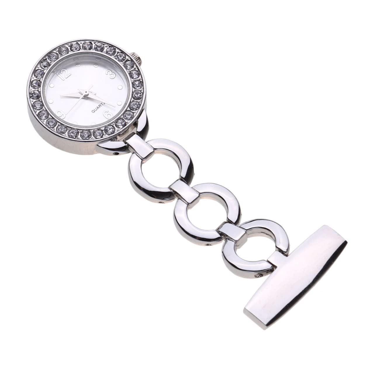 KESYOO 1pc Nurse & Doctor Clip Watch - Professional Medical Fob Watch with Lapel Pin - Perfect for Nurses, Doctors & Healthcare Professionals (Ideal for Clinical Shifts, Hospital Rounds & Medical Training)