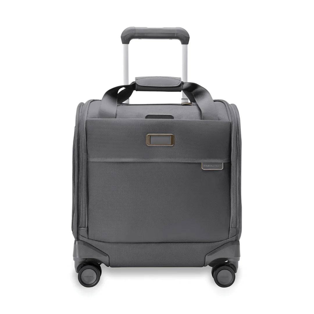 Briggs & Riley Baseline Expandable Cabin Spinner Luggage - Lightweight Carry-On Suitcase for Business Travel & Weekend Getaways | Perfect for Airplane Overhead Bins & Compact Storage