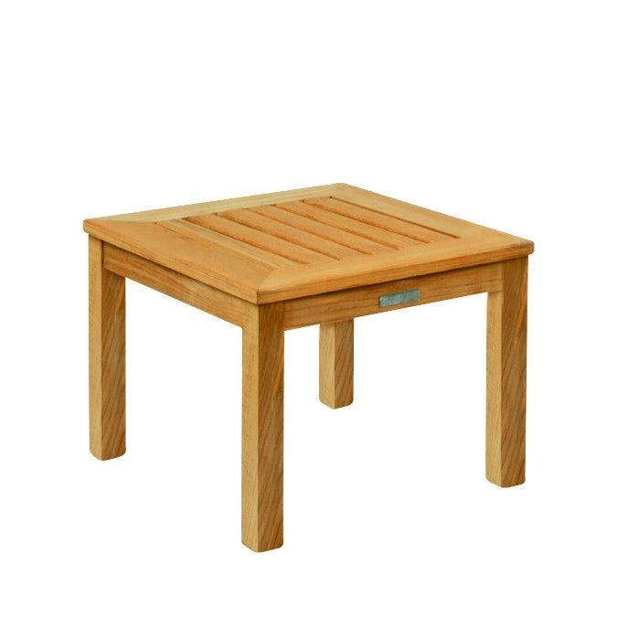Classic Square Side Table - Modern End Table for Living Room, Bedroom & Office - Sturdy & Stylish Home Decor Accent Table for Small Spaces