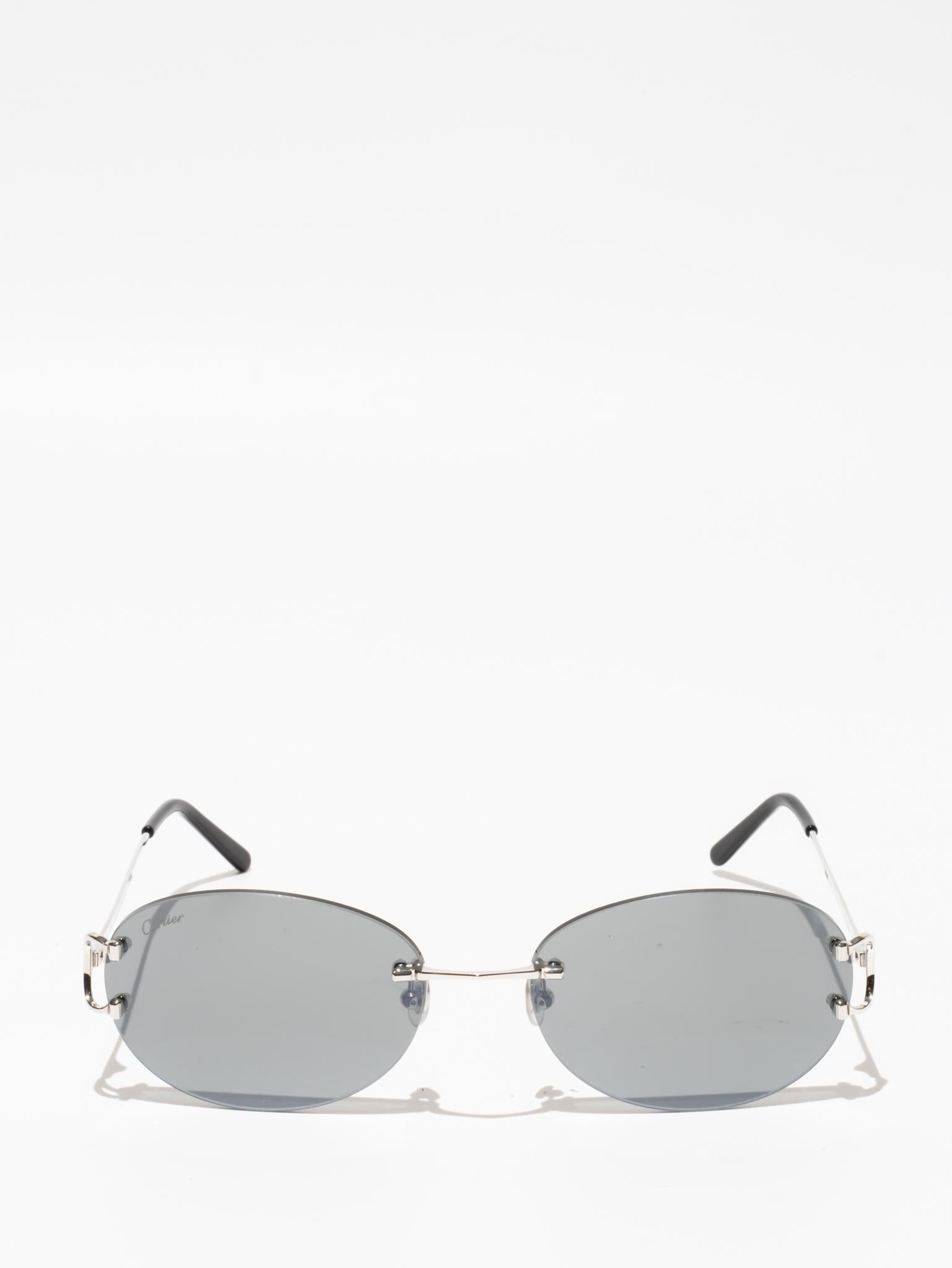 Cartier CT0029RS 001 C Decor Sunglasses - Luxury Designer Shades for Women & Men | Perfect for Beach, Driving & Outdoor Activities