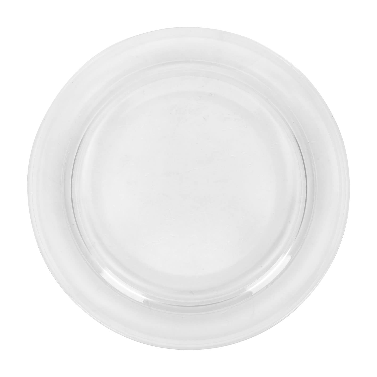 Zerodeko Microwave Plate - Durable Glass Turntable Tray for Microwave Oven - Perfect for Heating Food, Defrosting & Reheating Meals at Home