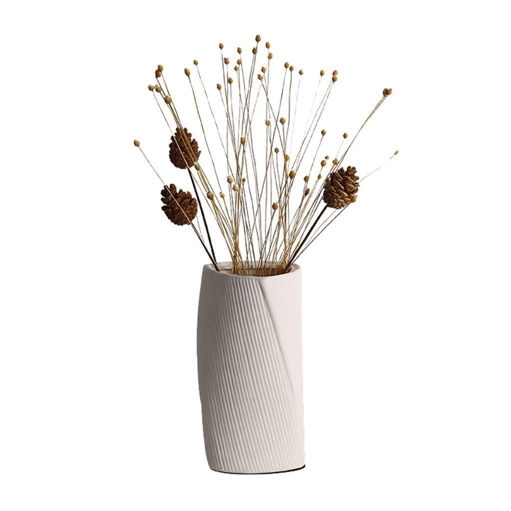 Creative Ceramic Table Lamp - Modern White Nightstand Lamp for Bedroom & Living Room | Elegant Bedside Lighting for Reading & Relaxation (Color Options: A & B)