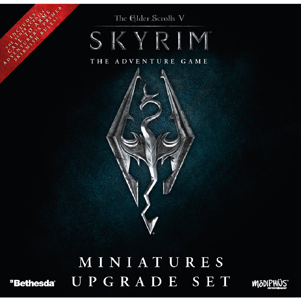 The Elder Scrolls: Skyrim Adventure Board Game Miniatures Upgrade Set - Premium RPG Accessories for Tabletop Gaming & Collectors