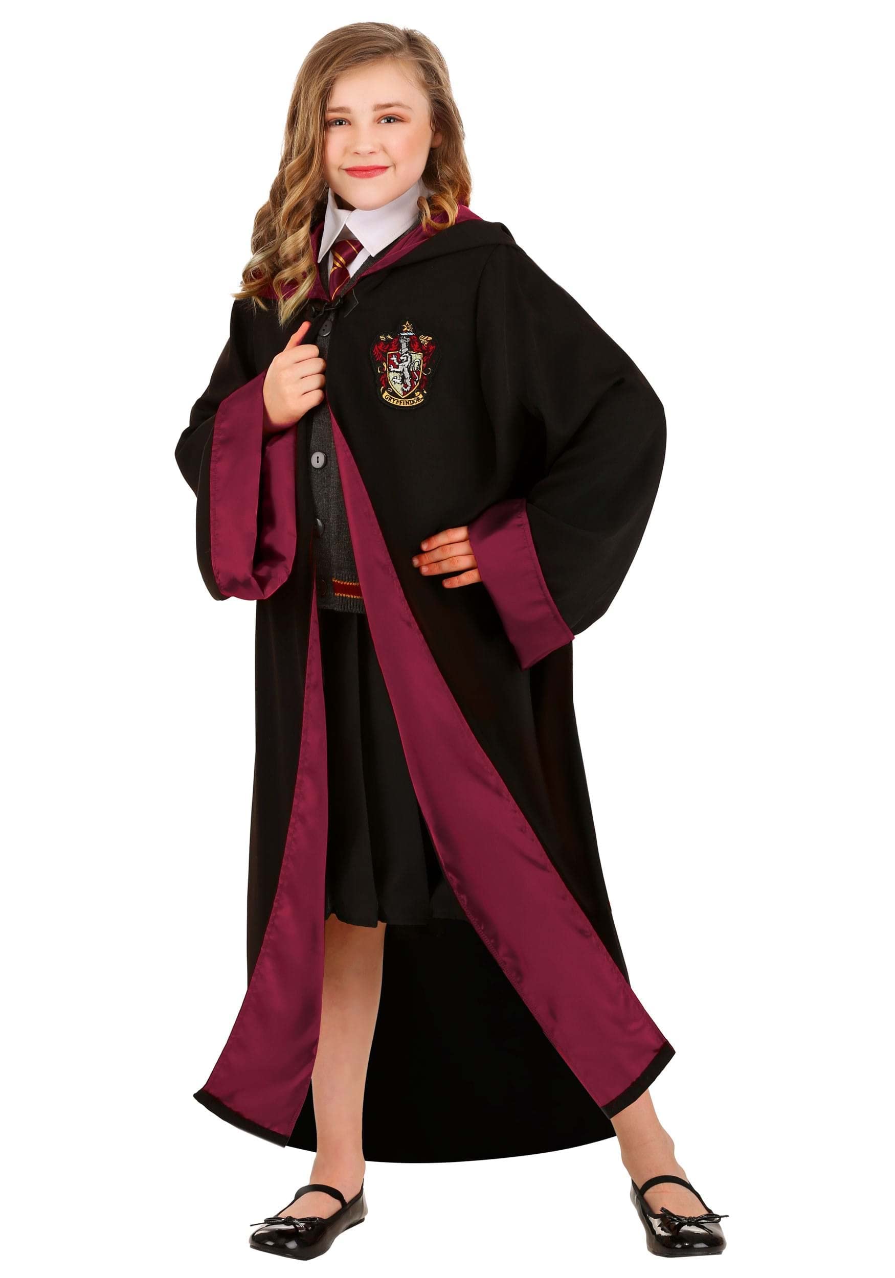 Premium Kids' Hermione Granger Costume - Harry Potter Halloween Dress Up Outfit for Girls | Perfect for Cosplay, Book Week & Themed Parties
