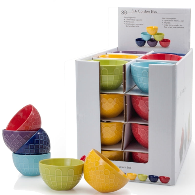 5 Oz Dipping Bowl Set - Small Condiment Dishes for Sauces, Dressings & Snacks - Perfect for Parties, Restaurants & Home Use