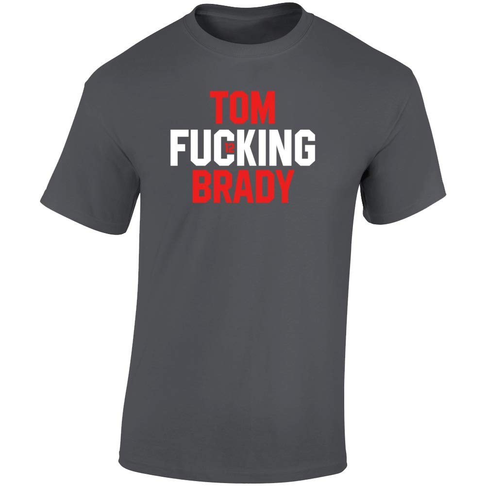Tom Brady #12 Quarterback GOAT Tampa Bay Buccaneers Football Jersey T-Shirt - Perfect for Game Day, Fan Events & Sports Memorabilia Collection
