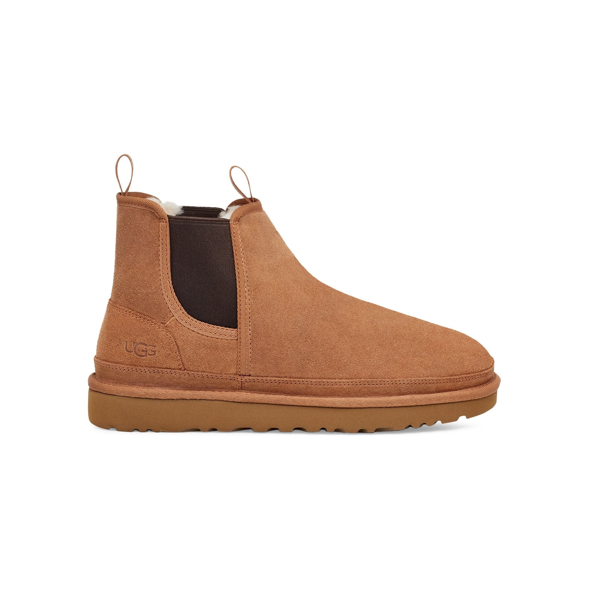 UGG Men's Neumel Chelsea Boots - Waterproof Winter Boots for Men, Comfortable Slip-On Ankle Boots in Chestnut Brown | Perfect for Snow, Hiking & Casual Outfits