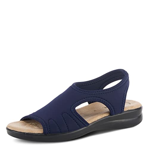 Spring Step Women's Nyaman Comfortable Sandals - Lightweight & Supportive for Walking, Travel, and Everyday Wear