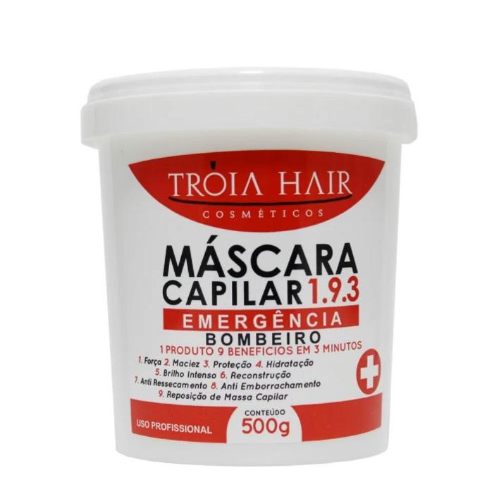 Emergency Hair Treatment Mask 500g - Fast 3 Minute Repair for Damaged Hair - 9 Benefits Including Deep Conditioning & Strengthening | Perfect for Salon-Quality Results at Home
