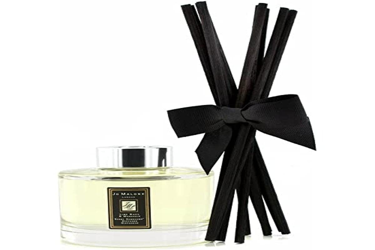 Jo Malone Lime Basil & Mandarin Reed Diffuser - Aromatic Home Fragrance for Living Room, Bedroom & Office | Long-Lasting Scented Oil Diffuser with Natural Reeds | Luxury Home Decor Gift Set